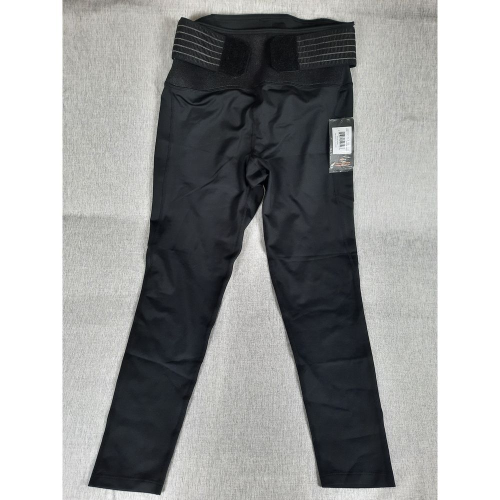 Tommie Copper Women Large Straps Stretch Adjustable Support Ankle Length Legging
